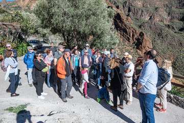 El Cabildo organiza recorridos por este monumento natural para dar a conocer su historia y sus riquezas (Foto TA)
